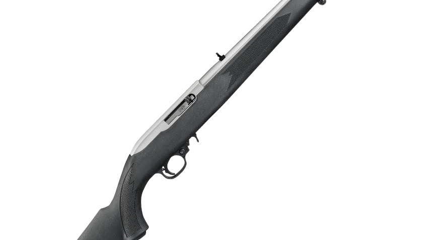 Ruger 10/22 Carbine Semi-Auto Rimfire Rifle with Stainless Steel Barrel – .22 Long Rifle
