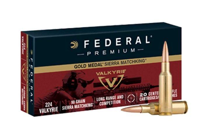 GOLD MEDAL SIERRA MATCHKING AMMO 224 VALKYRIE 90GR HPBT – 100-029-351WB 224 VALKYRIE 90GR HOLLOW POINT BOAT TAIL 200/CASE