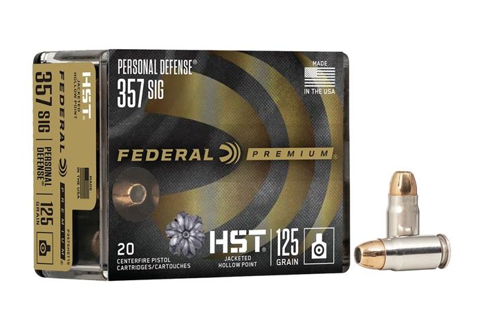 PERSONAL DEFENSE HST 357 MAGNUM AMMO – 100-054-122WB 357 MAGNUM 125GR JACKETED HOLLOW POINT 200/CASE