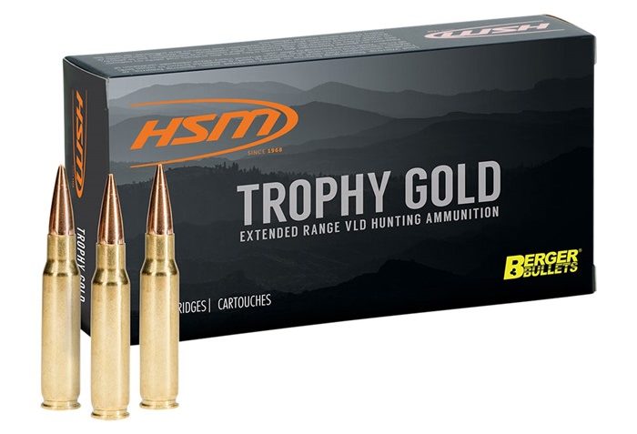 TROPHY GOLD 28 NOSLER AMMO – 430-101-533WB 28 NOSLER 180GR MATCH HUNTING VLD 20/BOX