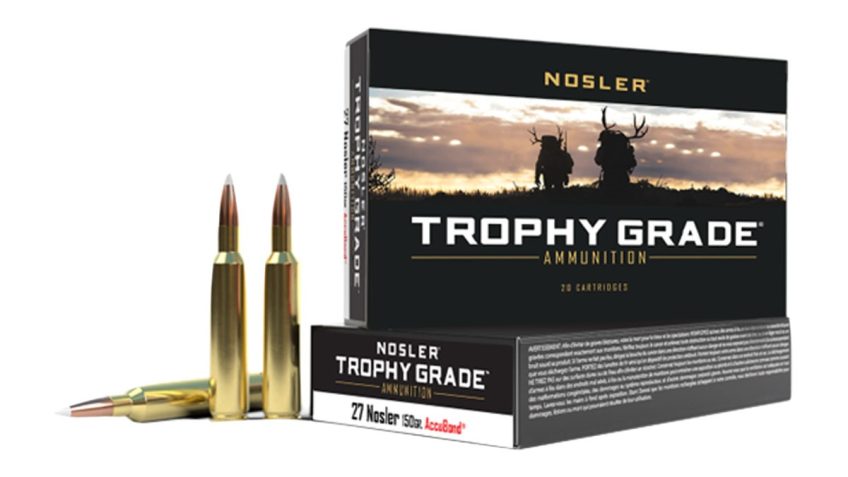 TROPHY GRADE 27 NOSLER AMMO