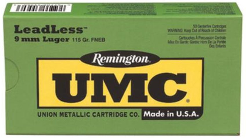 Remington Ammunition Umc, Rem 23811 Ll9mm2   Umc 9mm         124fneb  50/10