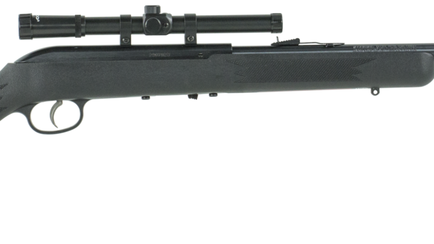 Savage 64 FXP, Semi-Automatic, .22LR, Rimfire, 21″ Barrel, 4x15mm Scope, 10+1 Rounds, Left Handed
