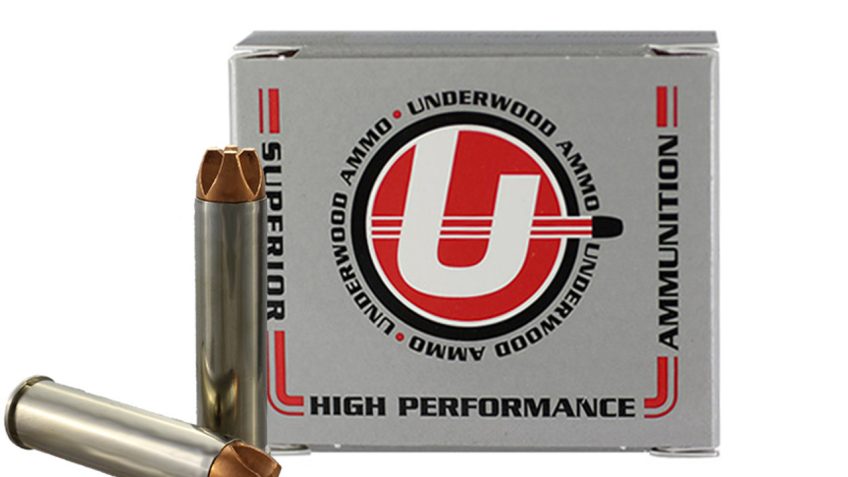 Underwood Ammo .460 S&W Magnum 250 Grain Solid Monolithic Nickel Plated Brass Cased Pistol Ammo, 20 Rounds, 343