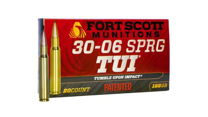Fort Scott Munitions .30-06 Springfield 168 Grain 20 Rounds  SCS TUI Ammo
