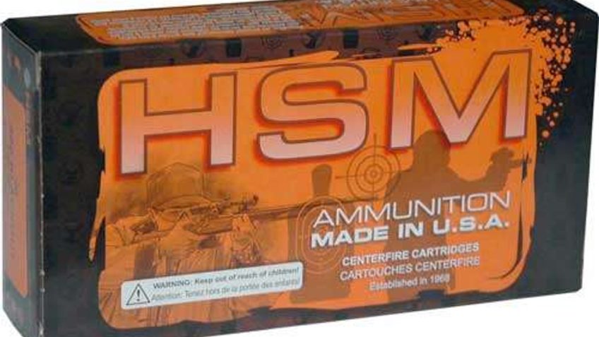 HSM Ammunition 6mm Creedmoor 95 Grain Jacketed Soft Point Rifle Ammo, 20 Rounds, 6Creedmoor-5-N