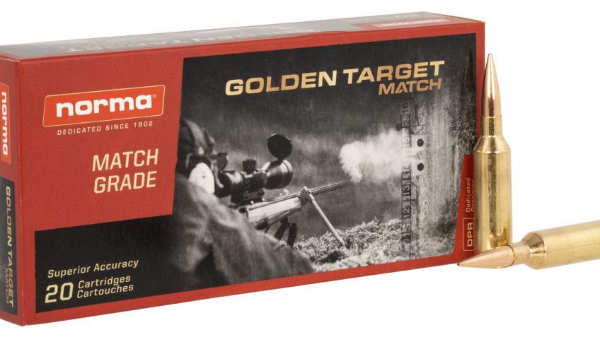 Norma Golden Target 6.5 PRC Match 143gr Centerfire Rifle Ammo (20/box) 10166462