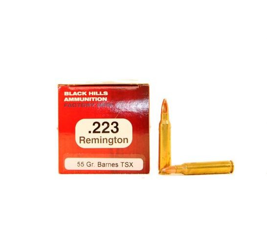 223 REMINGTON 55GR TSX AMMO – 223 Remington 55gr TSX 50/Box