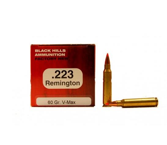 223 REMINGTON 60GR V-MAX AMMO – 223 Remington 60gr V-Max 50/Box