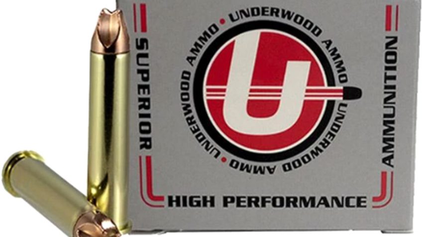 Underwood Ammo .45-70 Government +P 225 Grain Solid Monolithic Nickel Plated Brass Cased Rifle Ammo, 20 Rounds, 906