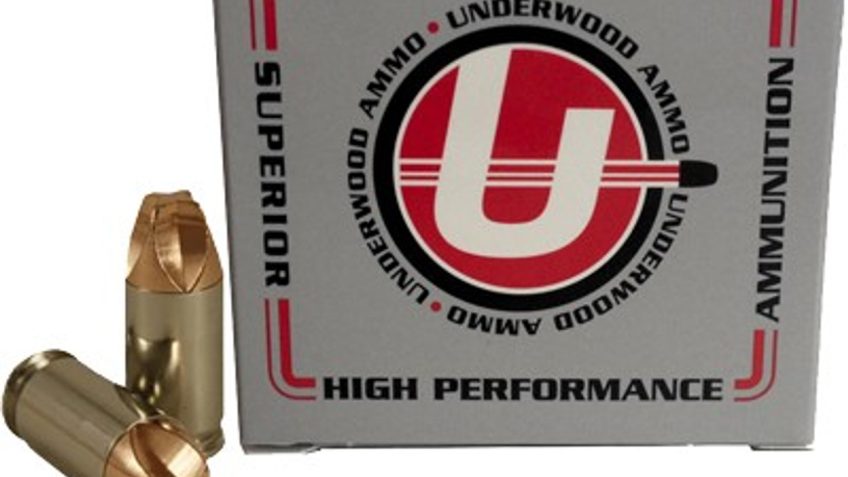 Underwood Ammo .380 ACP 68 Grain Xtreme Defender Solid Monolithic Nickel Plated Brass Cased Pistol Ammo, 20 Rounds, 638