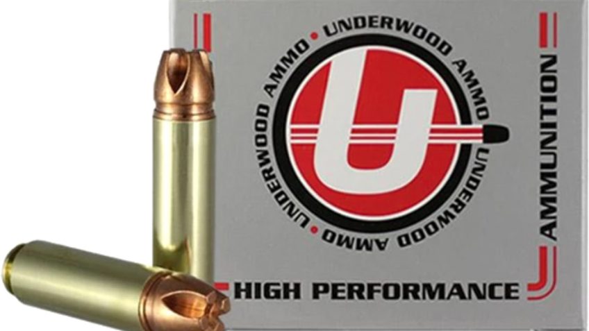Underwood Ammo 50 Beowulf 420 Grain Solid Monolithic Brass Cased Rifle Ammo, 20 Rounds, 556