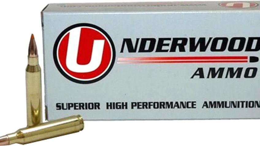 Underwood Ammo .458 HAM’R 300 Grain Polymer Tipped Spitzer Brass Cased Rifle Ammo, 20 Rounds, 465