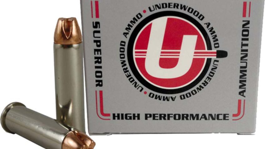 Underwood Ammo .327 Federal Magnum 95 Grain Solid Monolithic Nickel Plated Brass Cased Pistol Ammo, 20 Rounds, 930