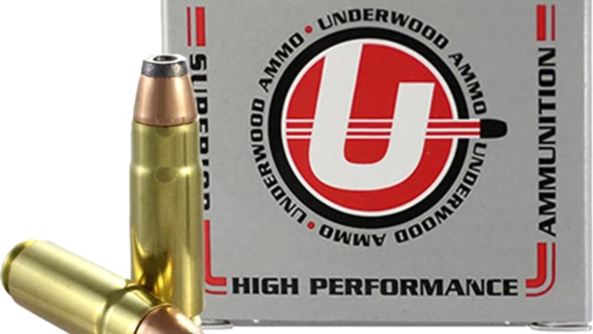 Underwood Ammo .458 HAM’R 300 Grain Jacketed Hollow Point Brass Cased Rifle Ammo, 20 Rounds, 464
