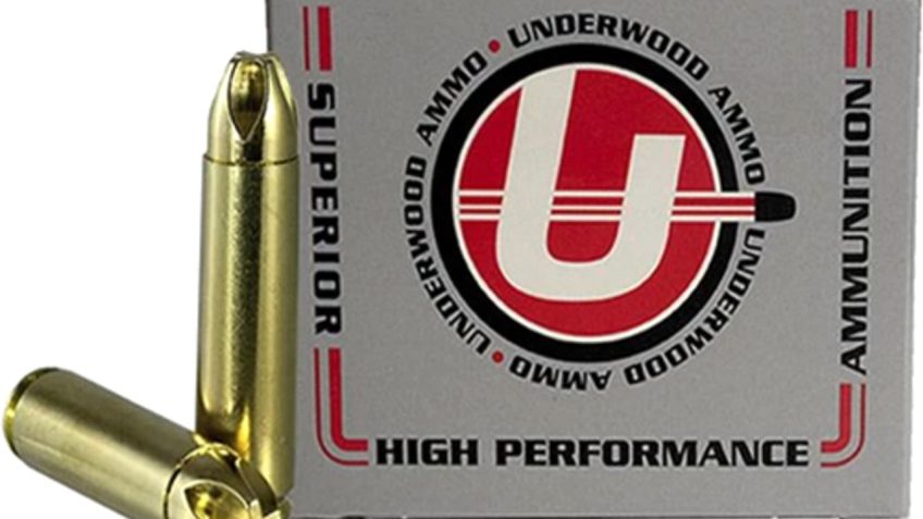 Underwood Ammo .450 Bushmaster 245 Grain Solid Monolithic Nickel Plated Brass Cased Rifle Ammo, 20 Rounds, 860