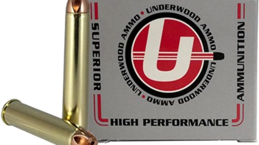 Underwood Ammo .444 Marlin 220 Grain Solid Monolithic Nickel Plated Brass Cased Rifle Ammo, 20 Rounds, 554