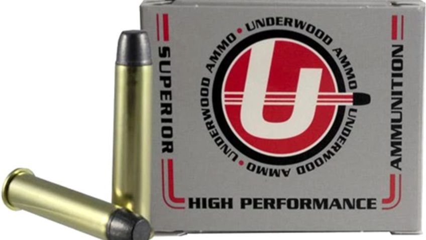 Underwood Ammo .45-70 Government 430 Grain Coated Hard Cast Nickel Plated Brass Cased Rifle Ammo, 20 Rounds, 750