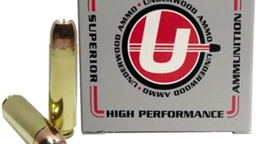 Underwood Ammo 50 Beowulf 300 Grain Jacketed Hollow Point Brass Cased Rifle Ammo, 20 Rounds, 516