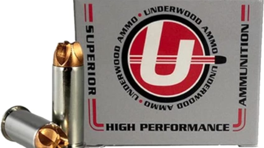 Underwood Ammo .44 Special 125 Grain Solid Monolithic Nickel Plated Brass Cased Pistol Ammo, 20 Rounds, 320