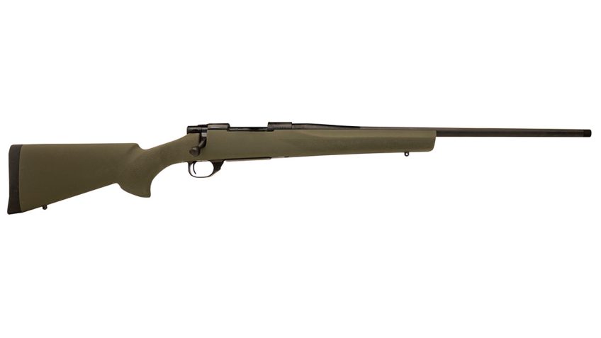 M1500 HOGUE 300 WINCHESTER MAGNUM BOLT-ACTION RIFLE – M1500 Hogue 300 Winchester Magnum 24″ BBL (1)3RD Mag Green