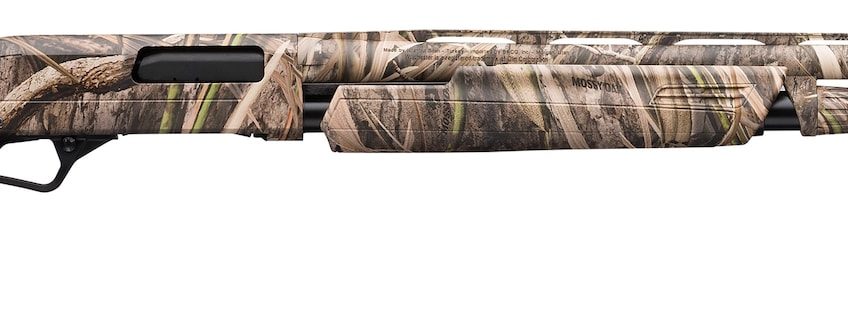 Winchester SXP Waterfowl 12 Ga Pump Shotgun with Mossy Oak Shadow Grass Habitat Camo Finish