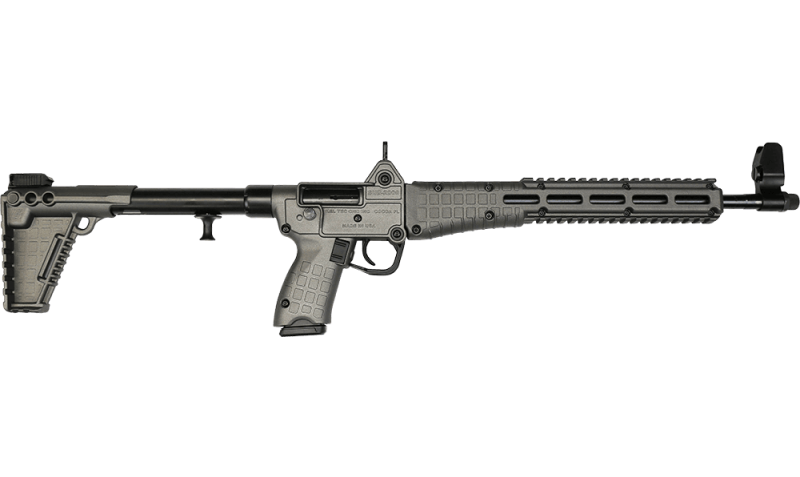Kel-Tec Sub2000 9mm PCC Glock17 Mag 17rd 16″, Tungsten/Black