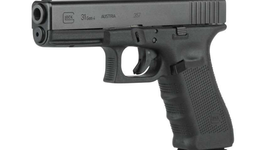Glock 31 .357 Sig Pistol, 4.48" Barrel, Fixed Sights, Black – PR3150103