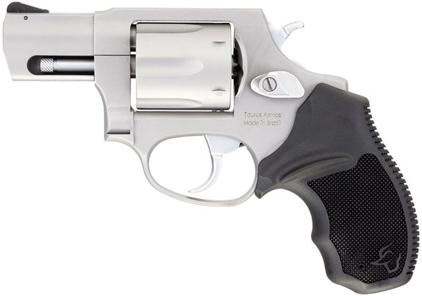 Taurus 856, Revolver 38 Special, 2" Barrel, 6Rd, Steel Frame, SS, Rubber Grips,