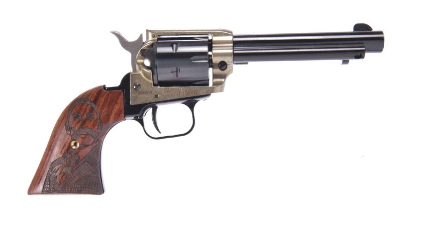HERITAGE ROUGH RIDER BASS REEVES .22 LR 4.75" BARREL 6-ROUNDS ALLOY/WOOD