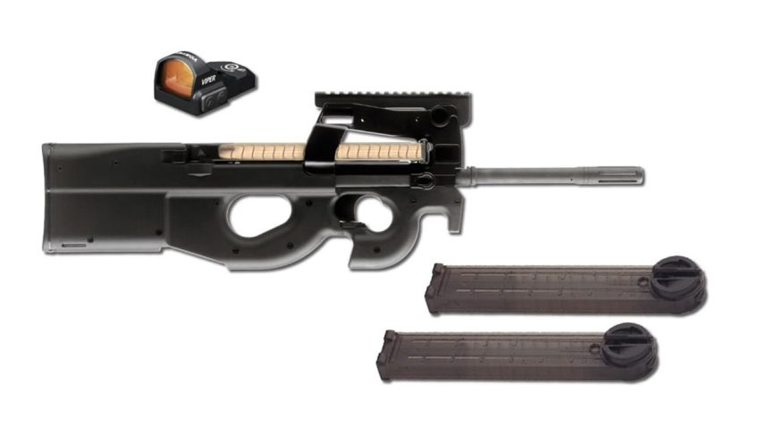 FN PS90 5.7X28MM 16" BARREL 50RD BLACK W/ VORTEX VIPER 2 MAGS