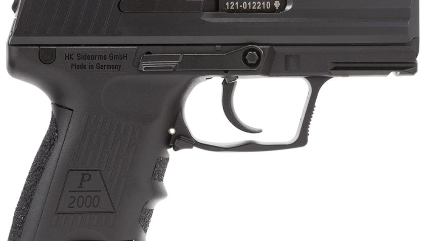 Hk 9mm Luger 3.66" 3-13rd Black P2000 V2 Lem Dao Bbl Ns