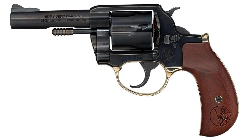 Henry Big Boy 357 Magnum 4in Polished Blued Steel w/ Gunfighter Walnut Grip Revolver – 6 Rounds