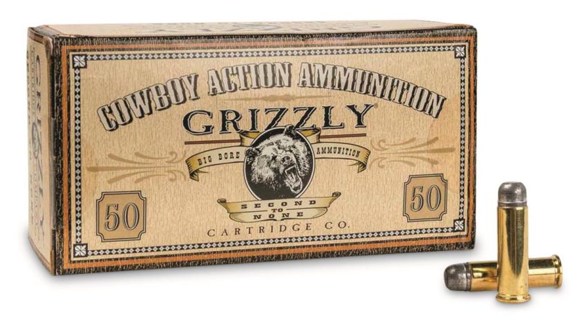 Grizzly Cartridge 358 Magnum 158 Grain Round Nose Flat Point Pistol Ammo, 50 Rounds, GC357M8