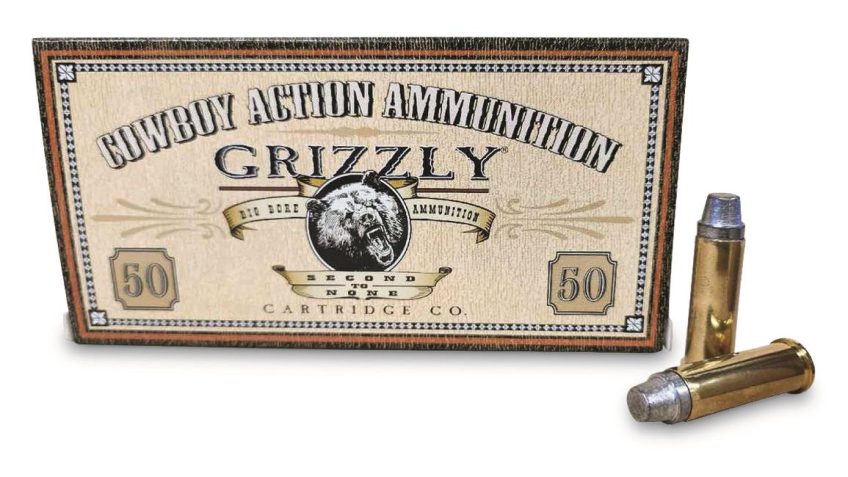 Grizzly Cartridge 357 Magnum 158 Grain Semi-Wadcutter Pistol Ammo, 50 Rounds, GC357M2