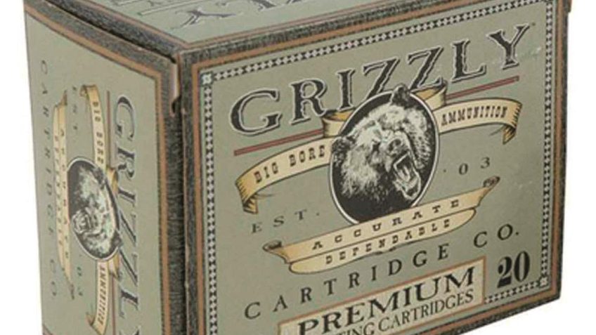 Grizzly Cartridge 45-70 GoveRNment 300 Grain Wide Long Nose Gas Check Pistol Ammo, 20 Rounds, GC45/702