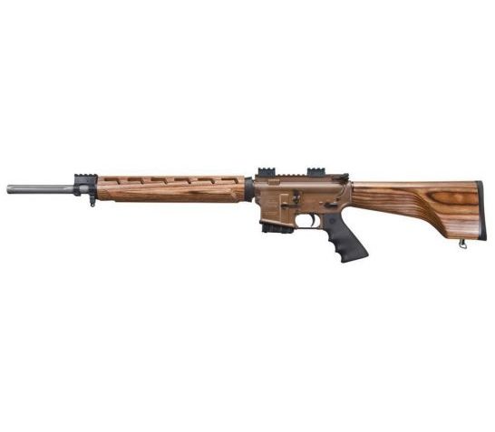 Windham Weaponry WW-15 Varmint Exterminator 223 Fluted Flat-Top Rifle with Nutmeg Wood Stock