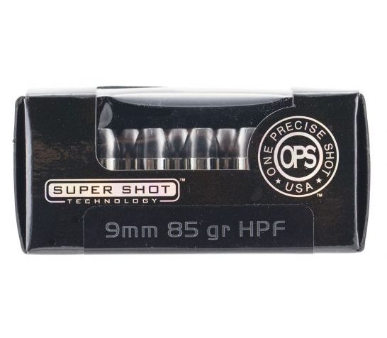 Ammo Inc Ops Ammo 9mm Luger – 85gr. Hp Frangible 20-pack