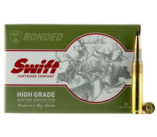 Swift Bullet Company Scirocco II Rifle Ammunition .270 Win 130 gr BT 3151 fps 20/ct, 10036