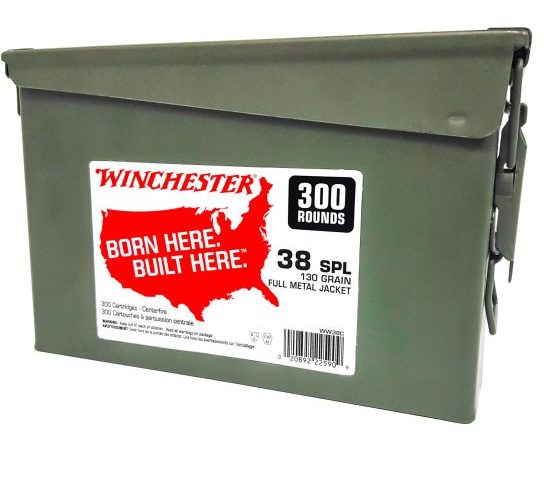 Winchester Ammo Usa, Win Ww38c     38         130 Fmj  Can  300/2