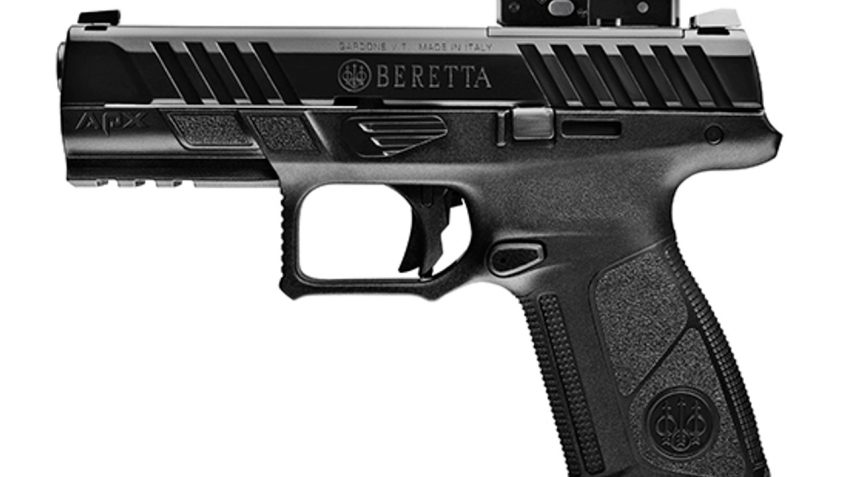 Beretta APX A1 FS, 9mm, 4.25" Barrel, Black, Burris Fastfire 3 Red Dot Sight, 15rd