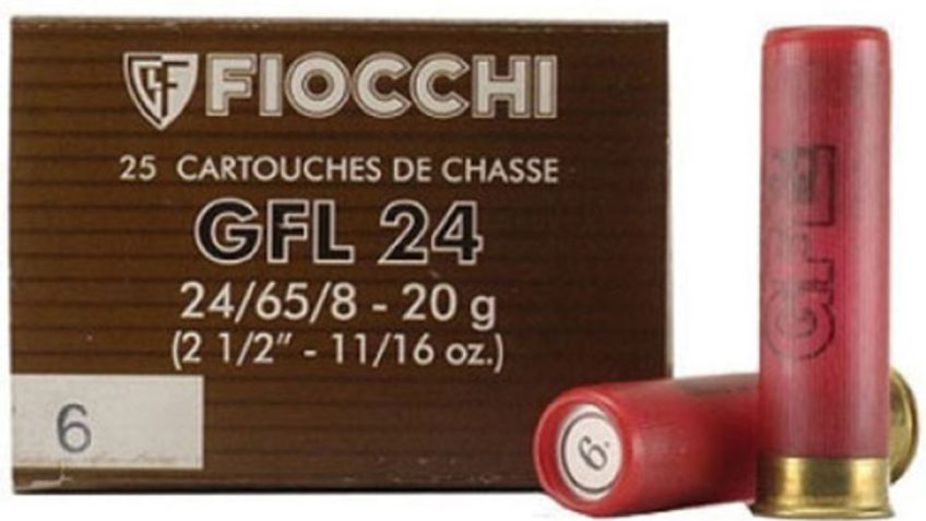 Fiocchi Ammo Specialty 24 Gauge 2.5" 11/16 oz (Per 25) Size 8