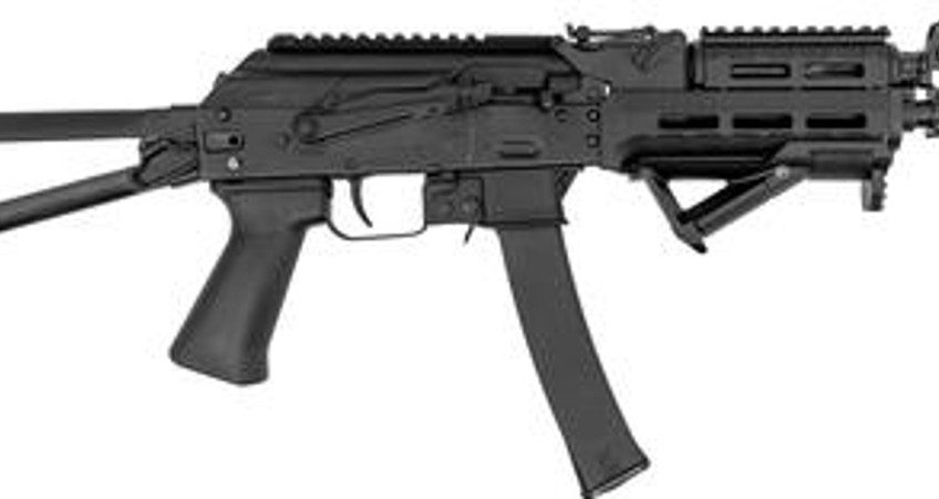 Kalashnikov KR-9 SBR 9X19mm, 12.5" Barrel, Black 30rd
