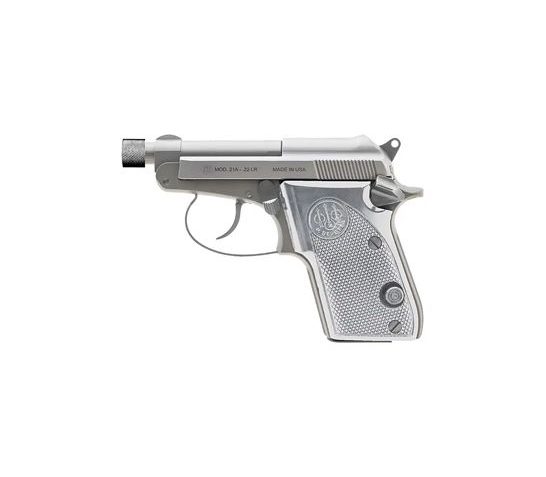 Beretta Model 21A Bobcat .22LR 2.9″ Bbl DA/SA Ghostbuster 7rd Pistol w/Aluminum Grips SPEC0699A