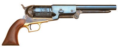 Cimarron Walker Dragoon 1847 – .44 Caliber 9" Cc/blued Walnut