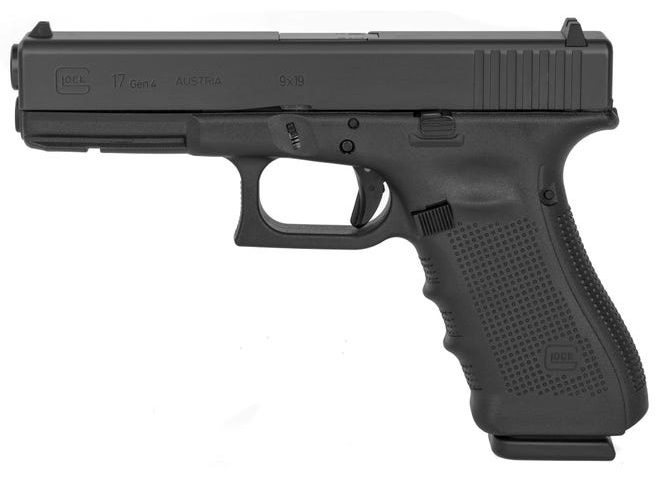 Glock 17 9mm Pistol, 4.48" Barrel, Fixed Sights, Black – PR17501