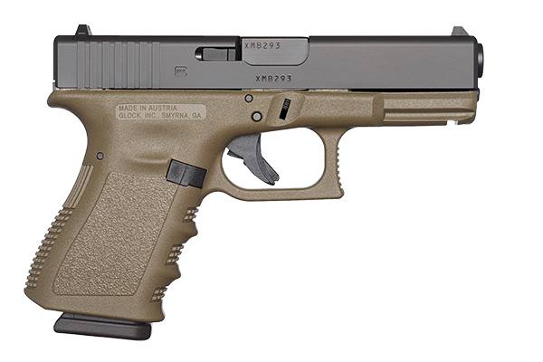 Glock 23 Gen 3 ODG 40S&W 4.02" Barrel 10-Rounds PST FS Safe Action