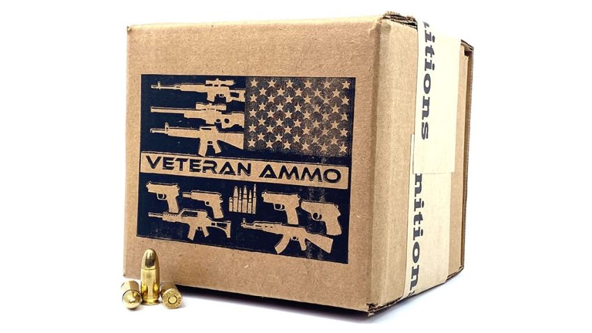 Hyperion Munitions – Veteran Ammo – 9mm – 124 Grain – FMJ – Ammo Can – 500 Rounds