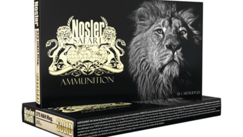 Nosler Safari Ammunition 40604 9.3x62mm 286 Grain Solid