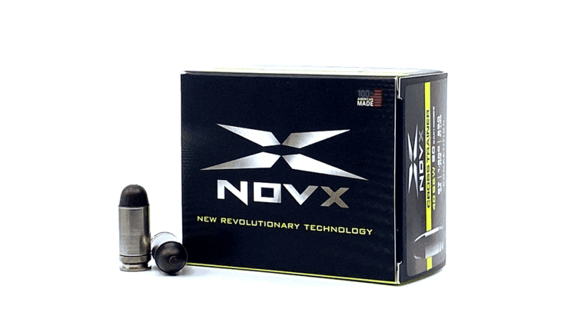 NovX Ammo – Cross Trainer Competition – 40 S&W – 97 Grain – Poly/Copper Frangible – 20 Rounds